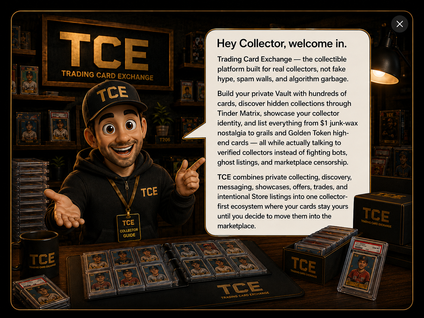 Trading Card Exchange collector guide