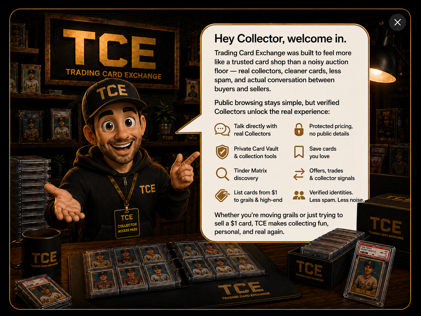 Trading Card Exchange collector guide